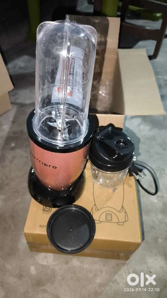 NUTRIPRO MIXER 500W/Purchase Date-30th july/2 years warranty
