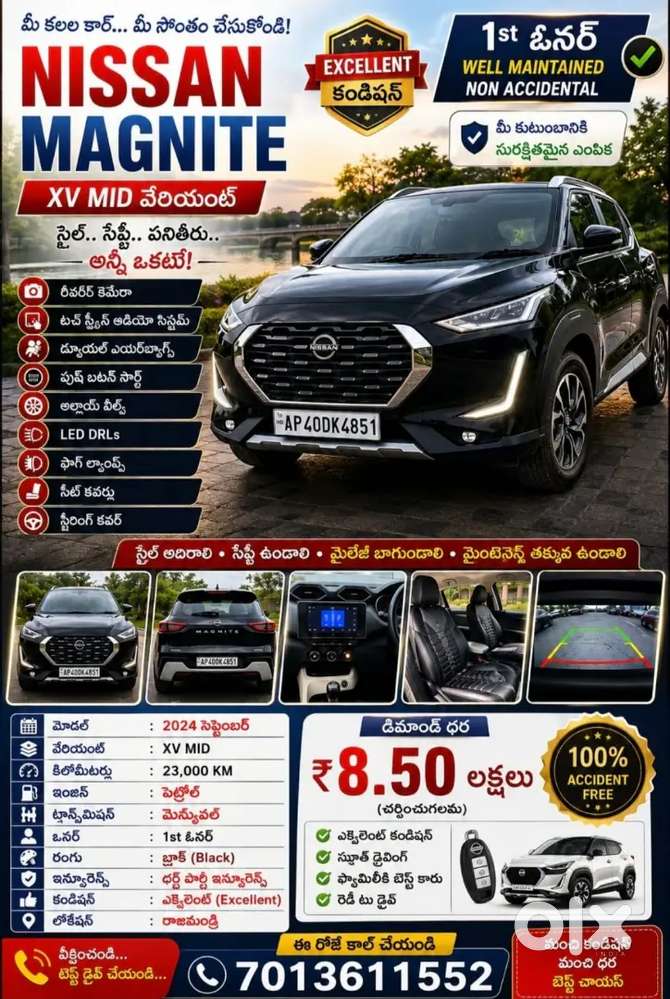 Nissan Magnite 1.0 Mt Xv 2024