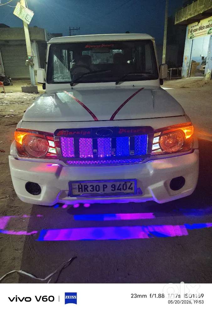 Bolero Zlx 2015 Model All Original Tyre Insurance New