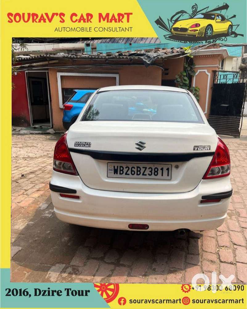 Maruti Suzuki Swift Dzire Tour Ldi, 2016, Diesel