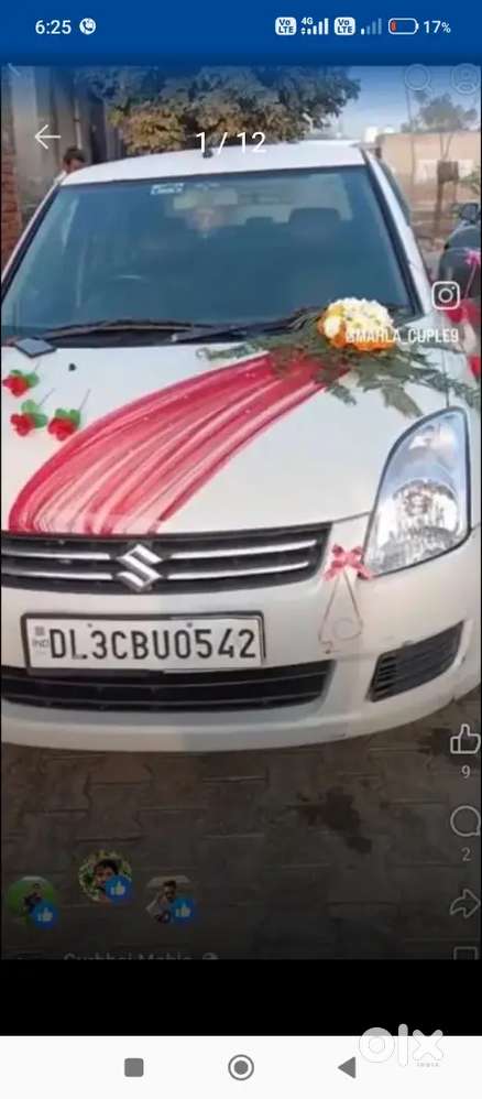 Maruti Suzuki Swift Dzire 2011 New Tyre 5 Sall Di Granty