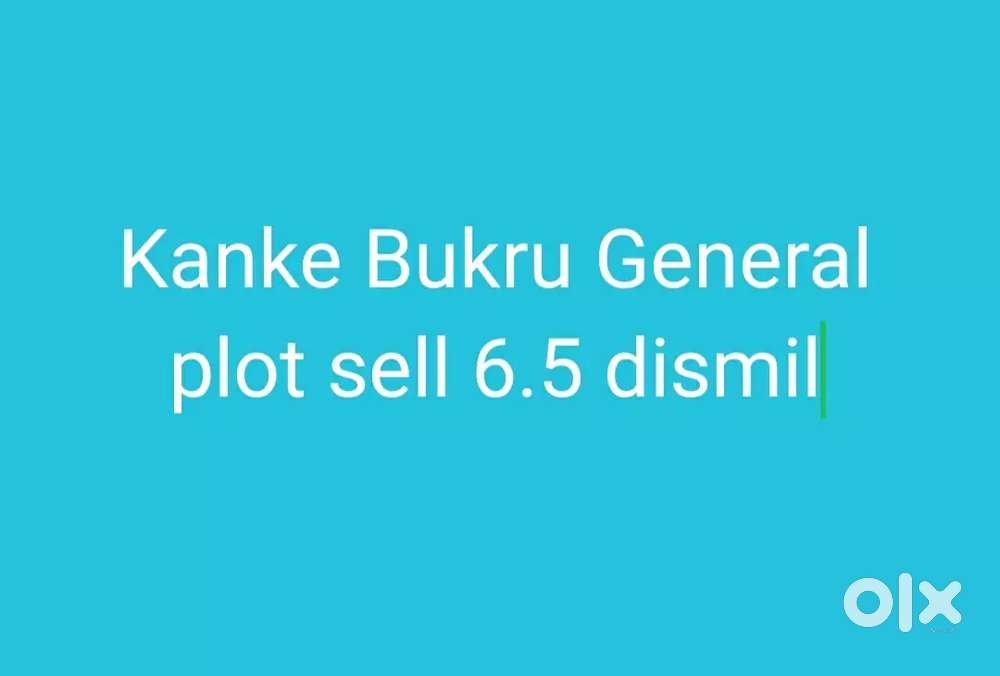 Kanke bukru general plot sell 6.5dismil - Lands & Plots in Konka ...