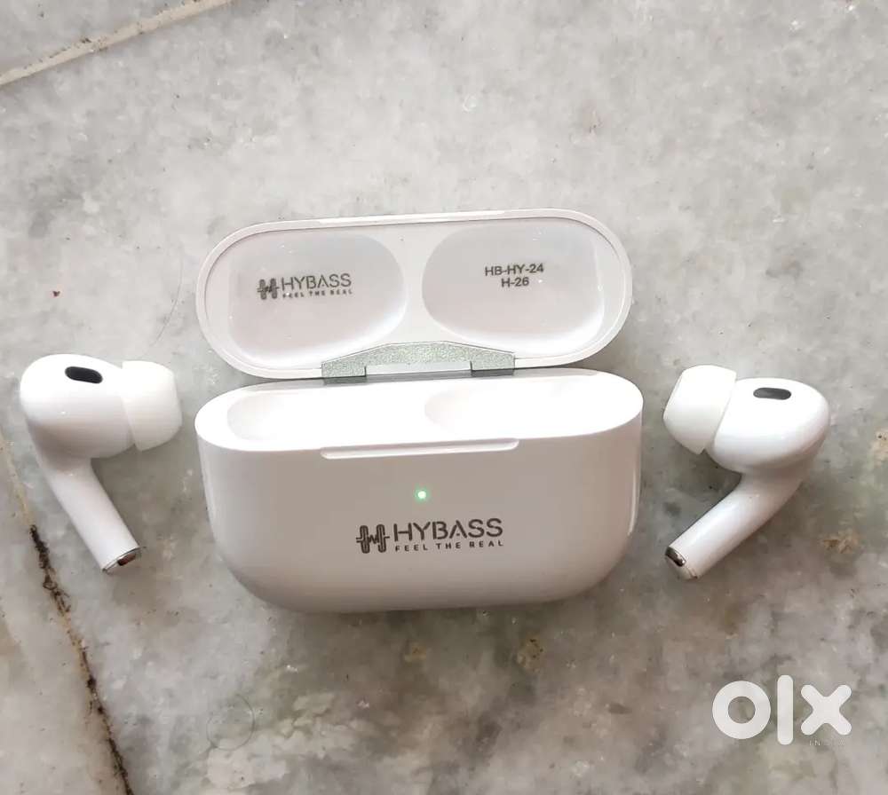 Hybass TWS Earbuds (AirPods Design) &ndash; Excellent Condition!