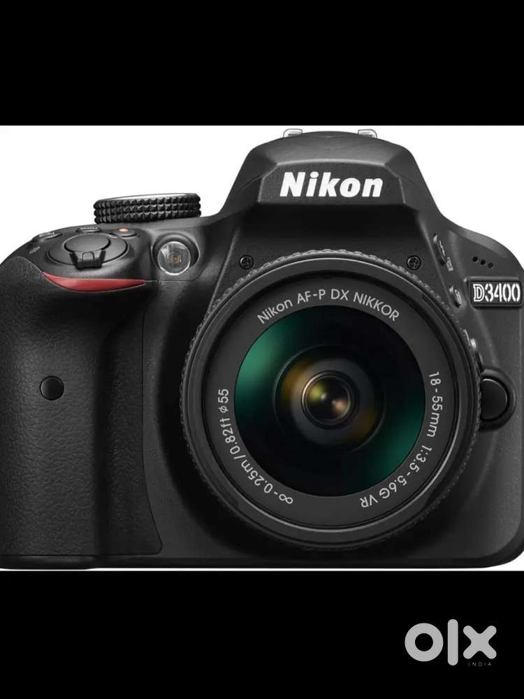 Nikon camera D3400 with 2 lena