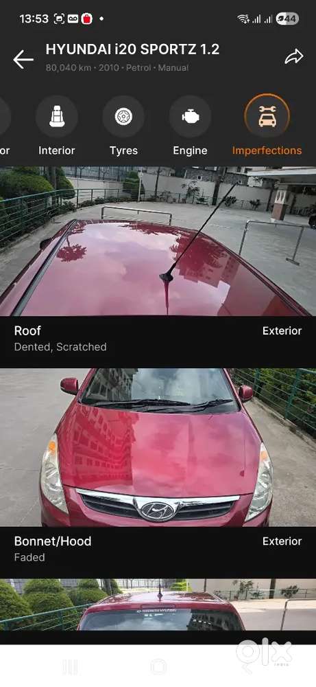 Hyundai I20 1.2 Spotz 2010 Petrol Manual