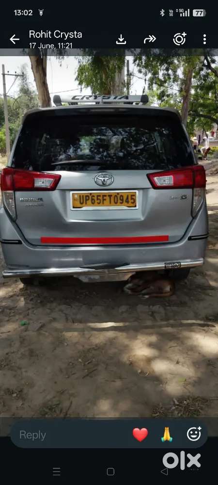 Toyota Innova Crysta 2017 Diesel Manual
