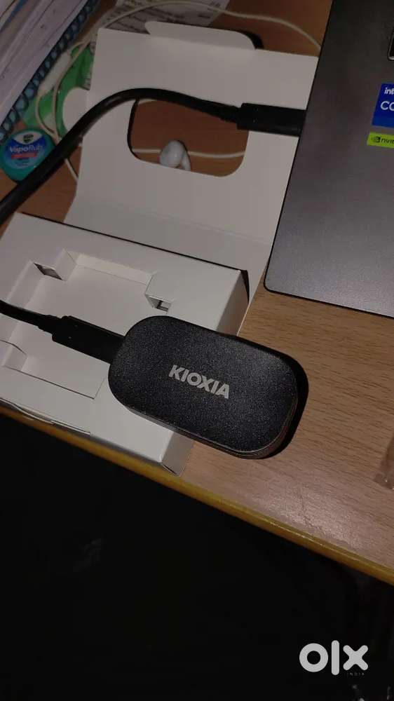 Kioxia ssd 500 gb external just recent bought(1 week ago)