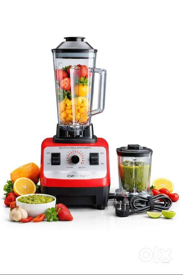 Electric Blender with Twin Jars (2000ml & 700ml)  High Power Mixer