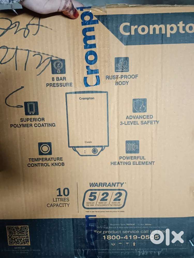 Crompton geyser 10 liter Brand New