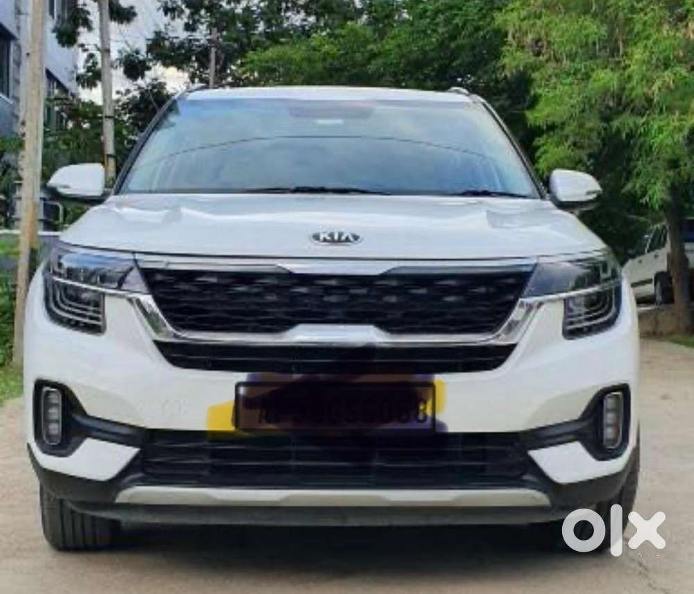 Kia Seltos 2020 White Petrol 95000 Km Driven