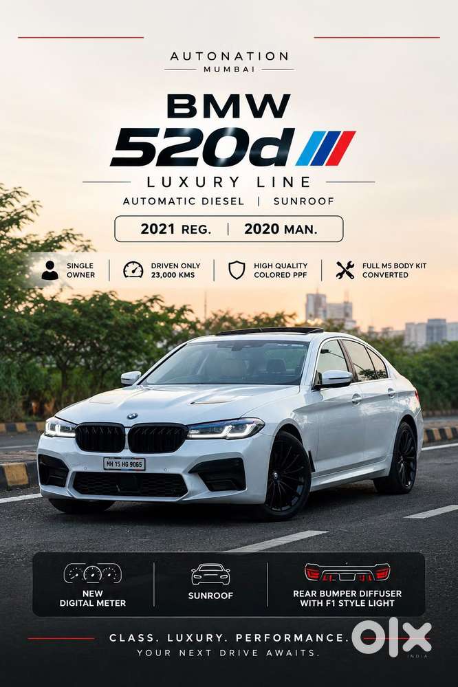 Bmw 5 Series [ ] 2.0 520d Luxury Line, 2021, Diesel