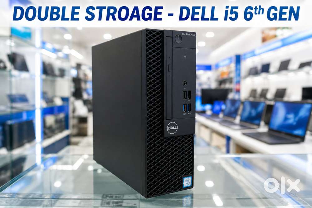 High Speed Dell Desktop CPU i5 6th Gen &ndash; ₹19,700