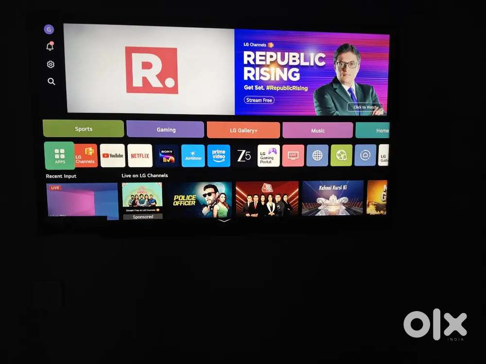 2024 SEP LG 4K ULTRA HD,,( 43 inch,)modelUR7790PSA  purchase price 34k