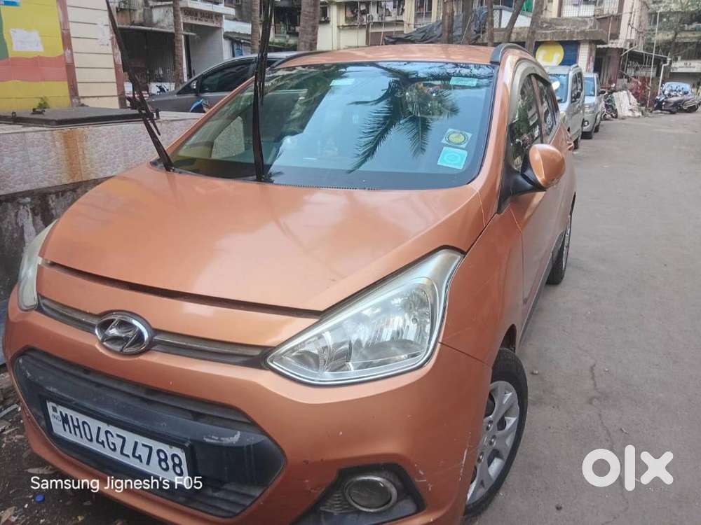 Hyundai Grand I10 1.2 Kappa Vtvt Sportz At Model Orange Colour