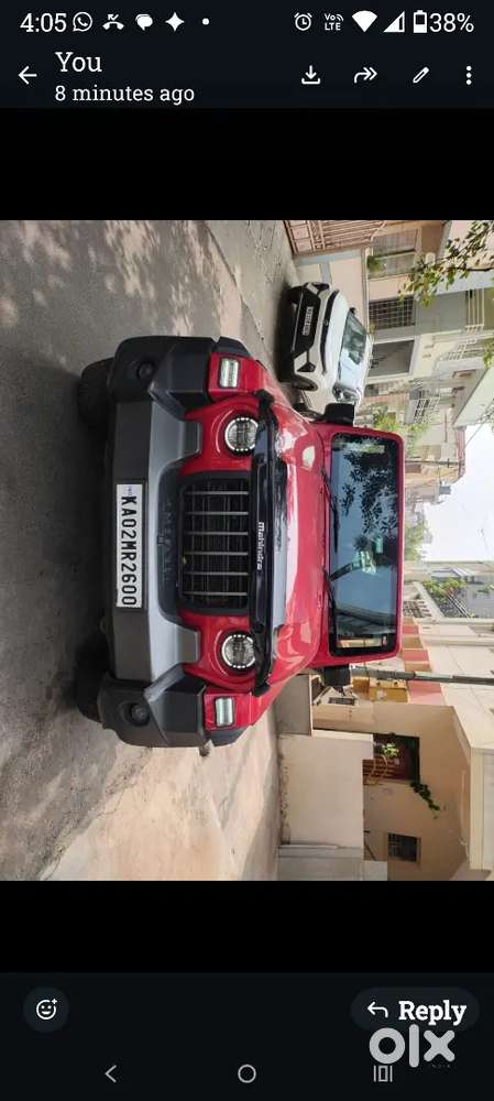 Mahindra Thar 2021 Diesel 71990 Km Driven, Bengalore West Rto,self Dri