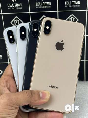 Iphone Xs 64gb & 256gb Gold & Sliver & black colour - Mobile