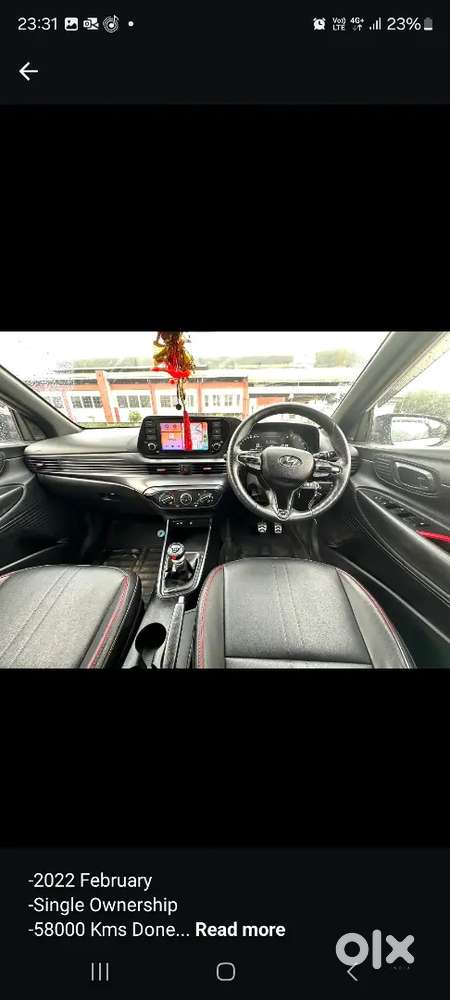 Hyundai I20 Nline Imt  2022 With Sunroof Petrol Well Maintained