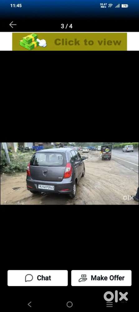 Hyundai I10 Petrol 2012 With Company Fitted Lpg