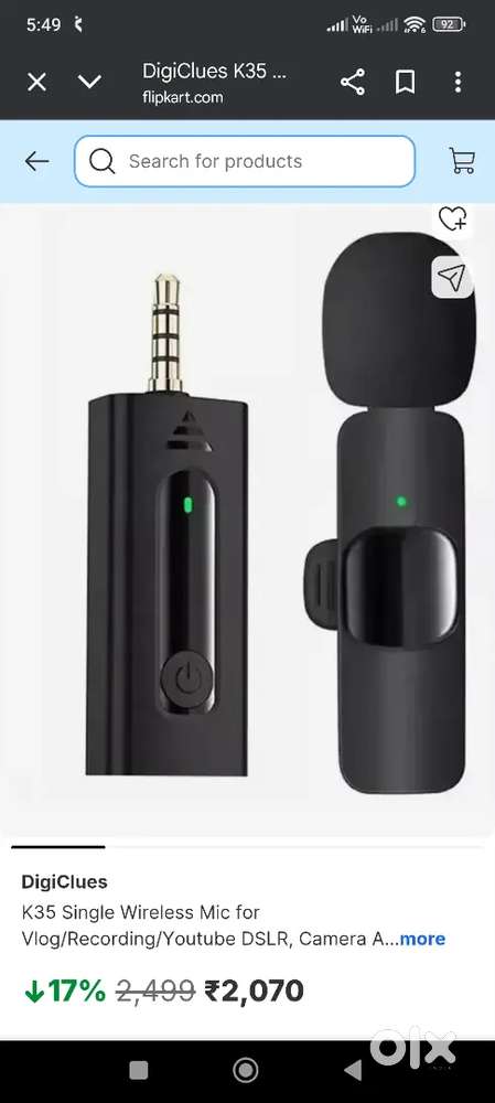 K35 Wireless Microphone TVs, Video Audio 1824779440