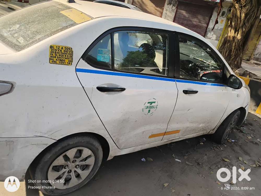 Hyundai Xcent 2016 Cng & Hybrids 250000 Km Driven Taxi Number