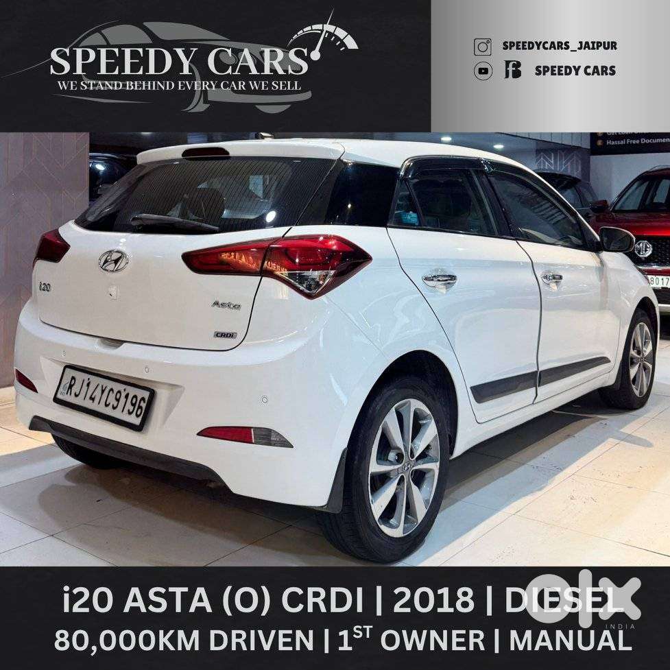 Hyundai I20 Asta Option Diesel, 2018, Diesel