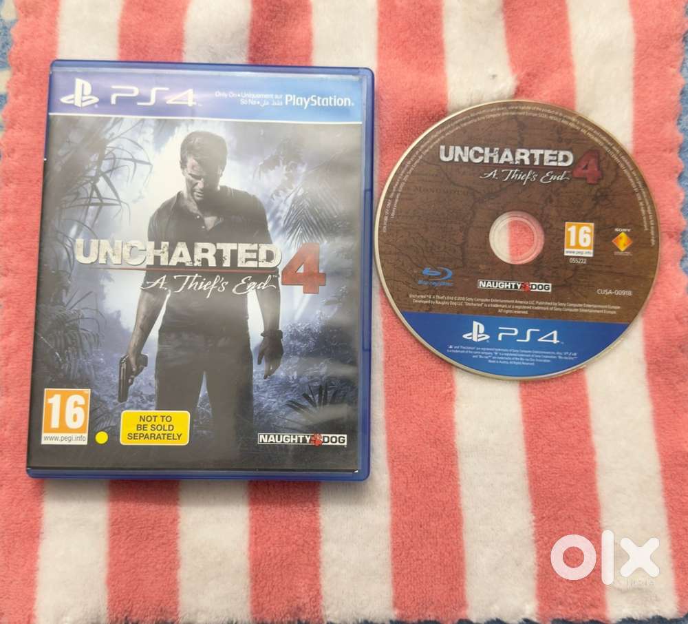 PS4 Uncharted 4 original CD