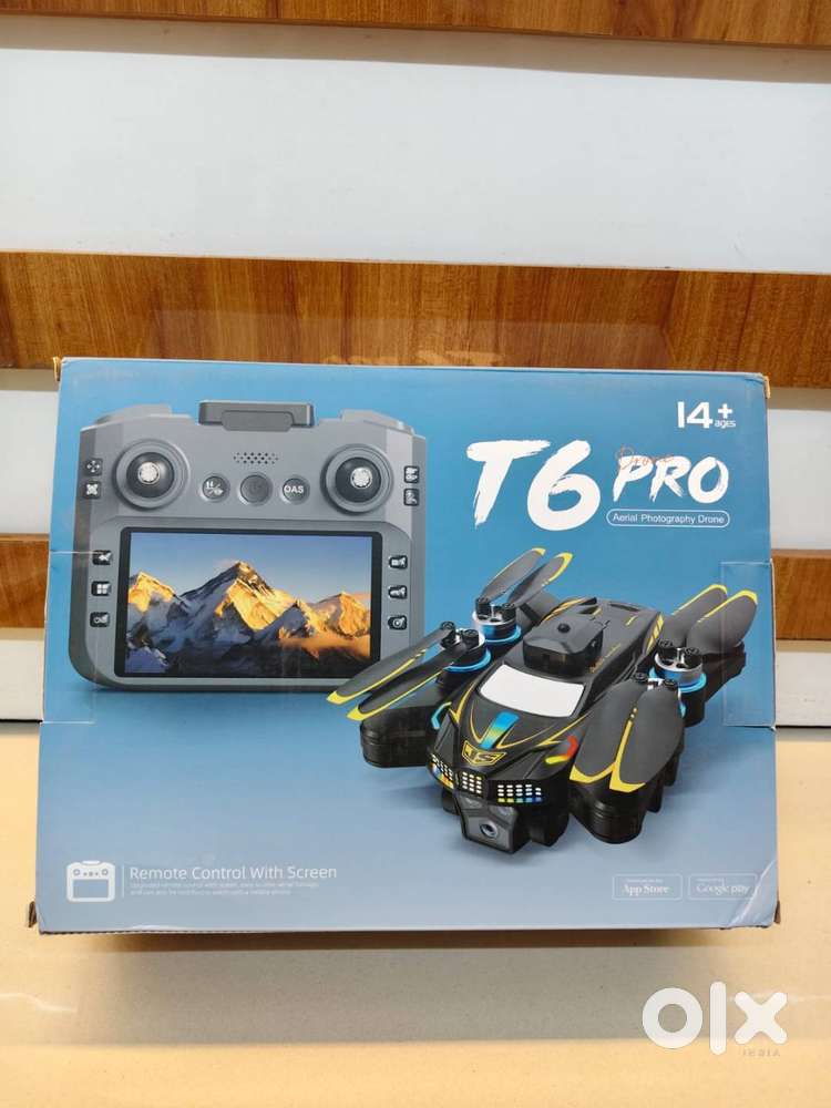 T6 Pro Drone &ndash; GPS + Remote Controller with Screen