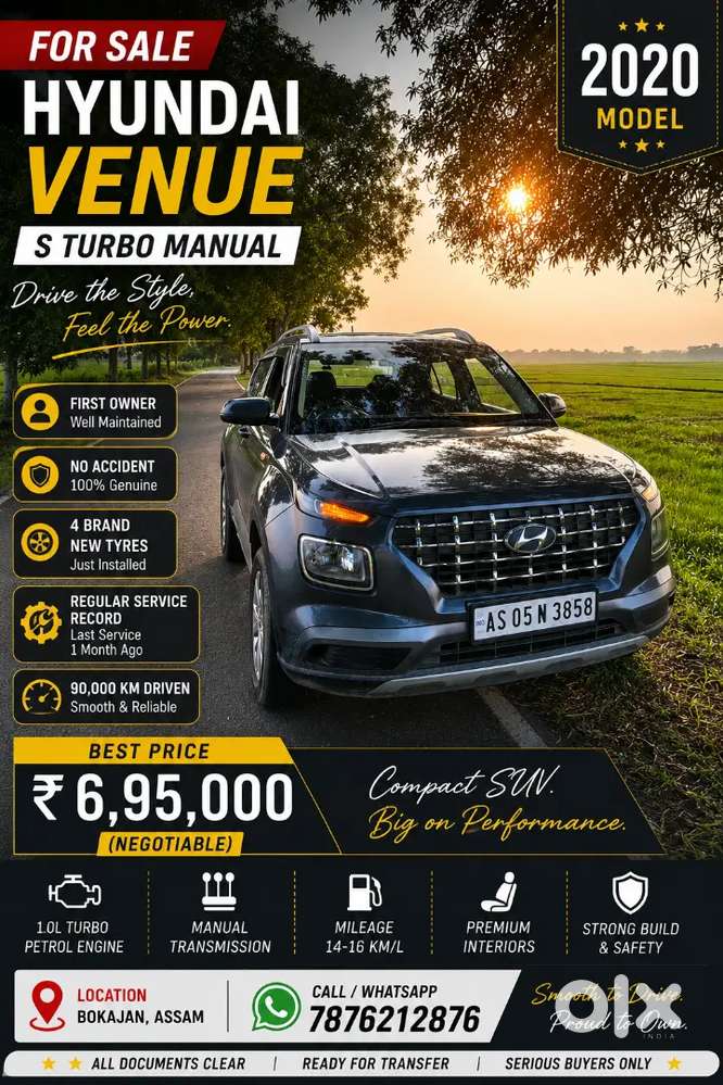 For Sale - Hyundai Venue Turbo