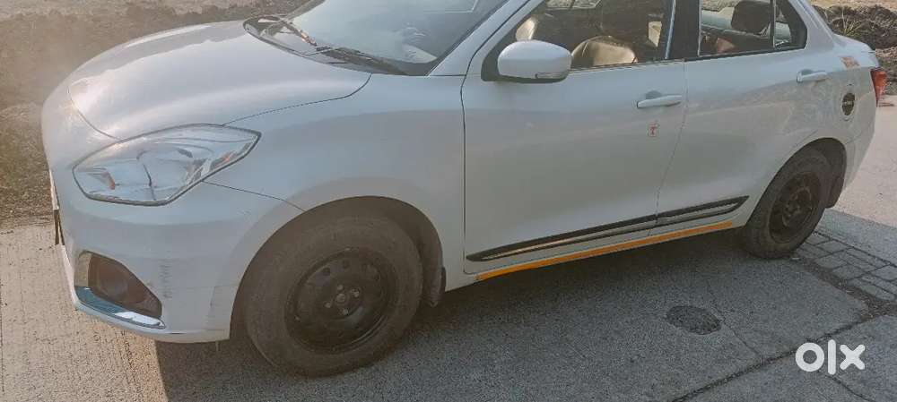 Dzire Vxi Out Side Fetted Cng Yellow Plete