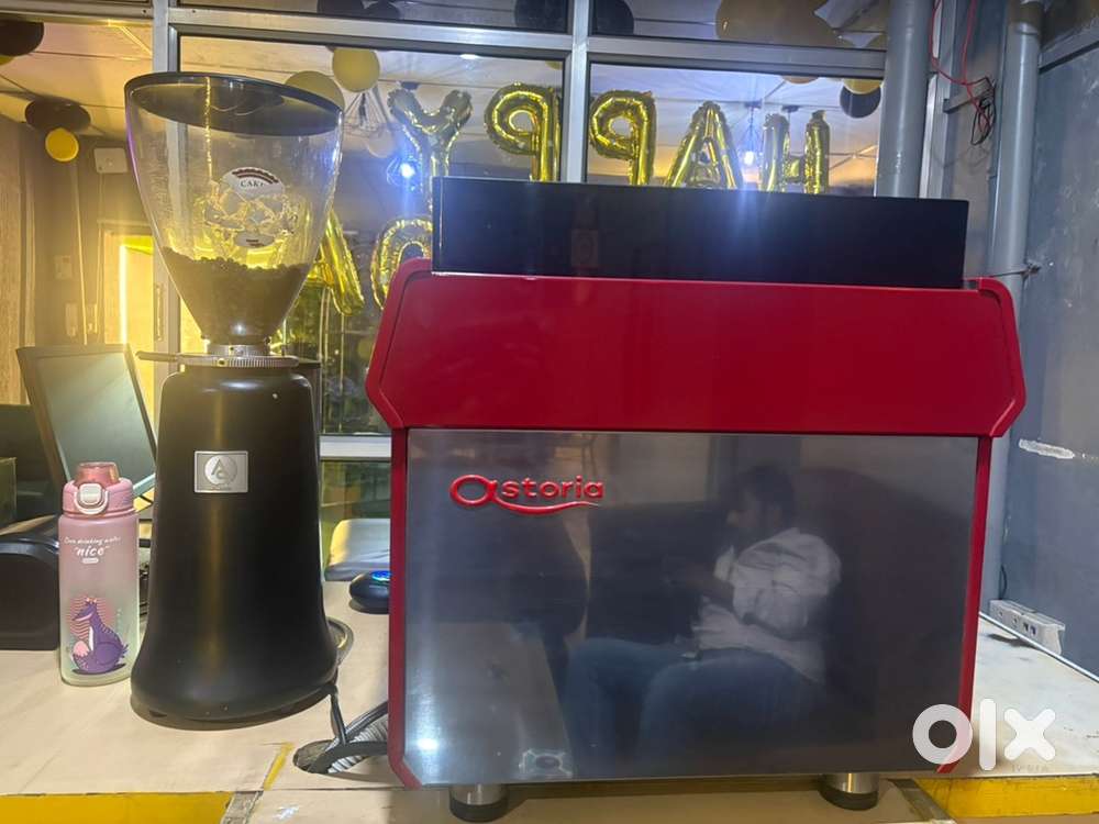 astoria commarcial espresso coffee mation +heavy duty grinder
