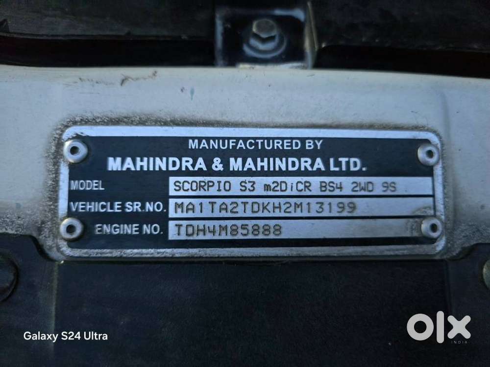 Mahindra Scorpio S3, 2018, Diesel