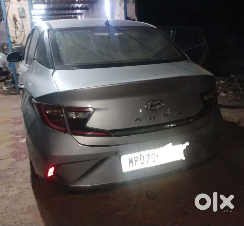 Hyundai Aura 2021 Cng Urgent Selling 35000 Km Driven