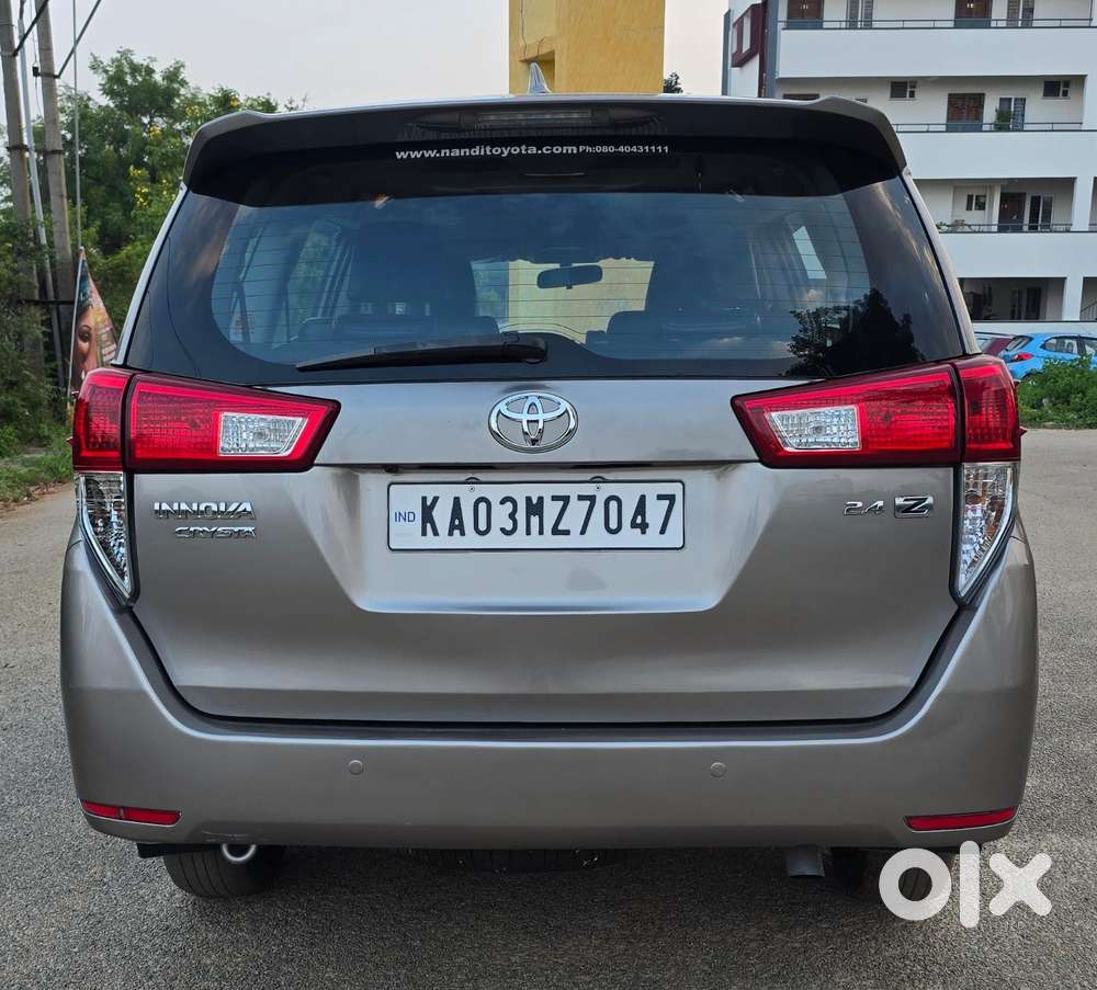 Toyota Innova Crysta Zx 2.4 Diesel 7 Seater, 2017, Diesel