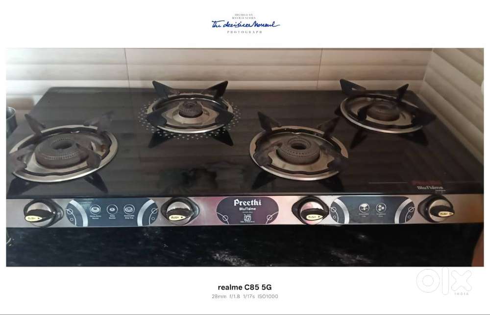 4 burner Stove