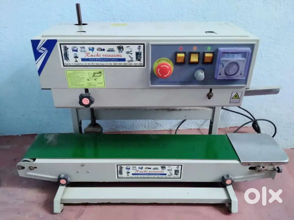 Plastic brand sealing mechine