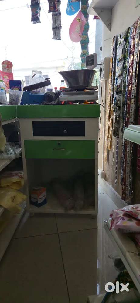 Racks, gandola rack and counter