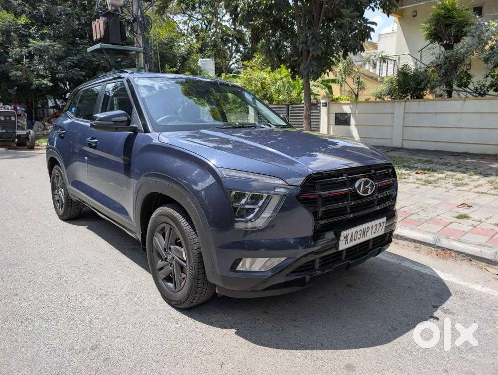 Hyundai Creta 1.5 S Plus Knight Petrol, 2022, Petrol