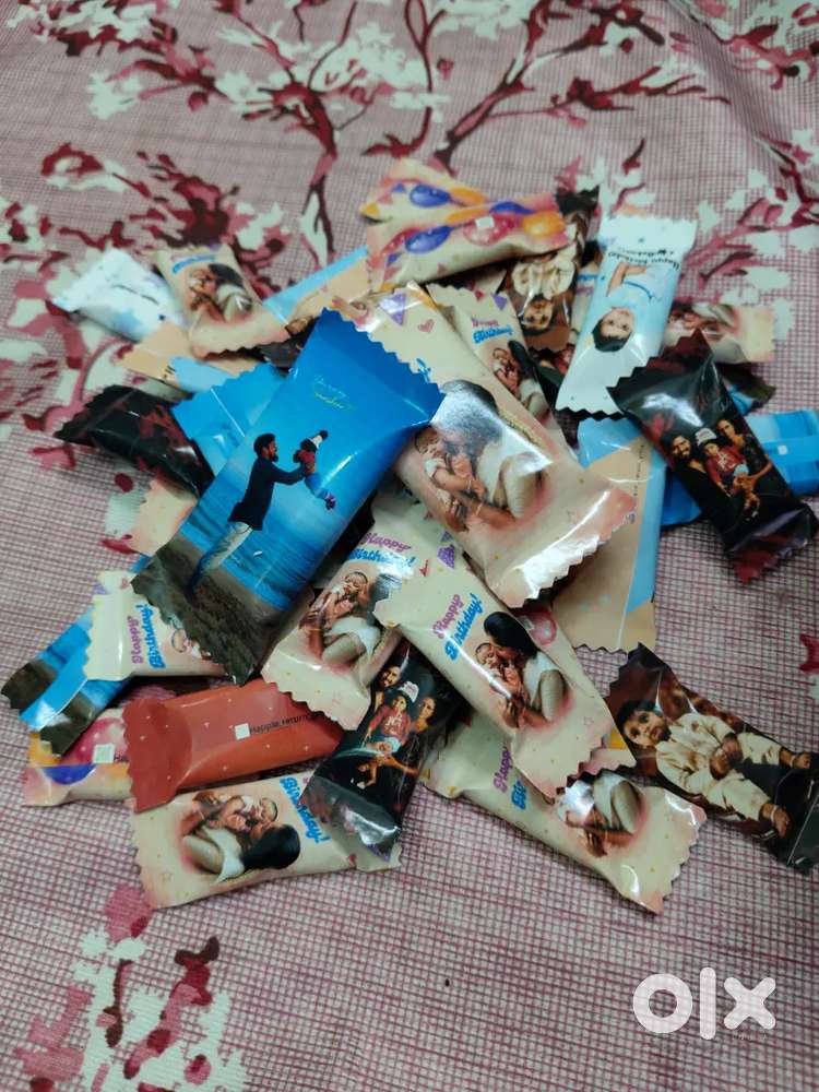 Customized photo chocolates