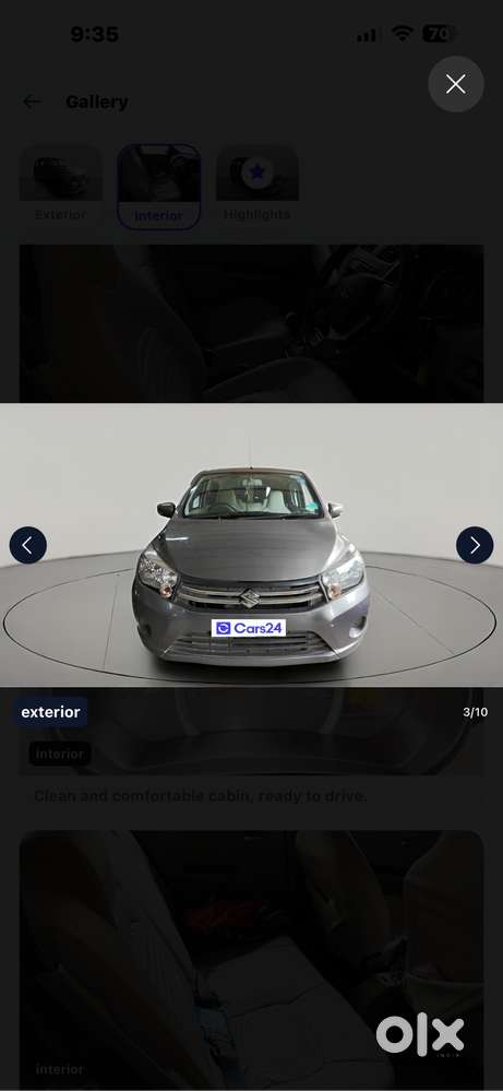 Celerio 2017 Automatic Car Zxi
