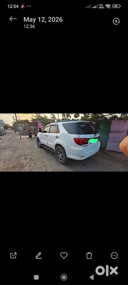 Toyota Fortuner 2012 Diesel 130000 Km Driven
