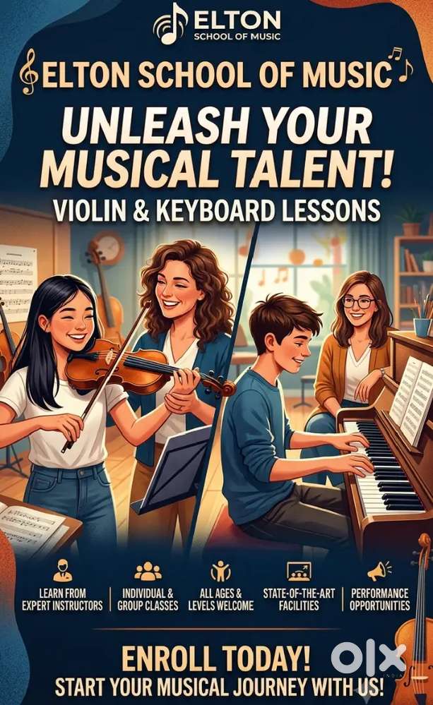 Violin and Keyboard classes