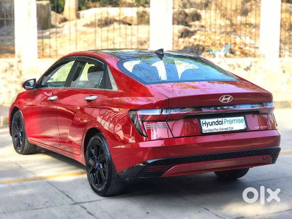 Hyundai Verna Sx (o) 1.5 Turbo Petrol Dct, 2023, Petrol