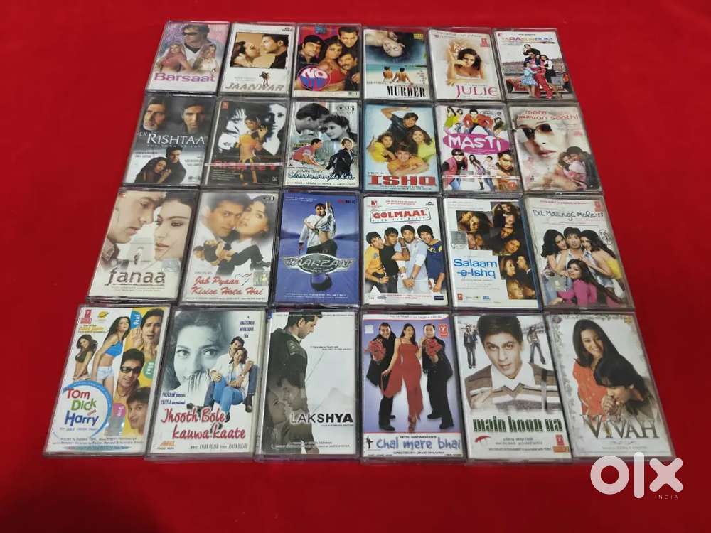 Hindi Audio Cassettes Read Description all details before msg me Cd