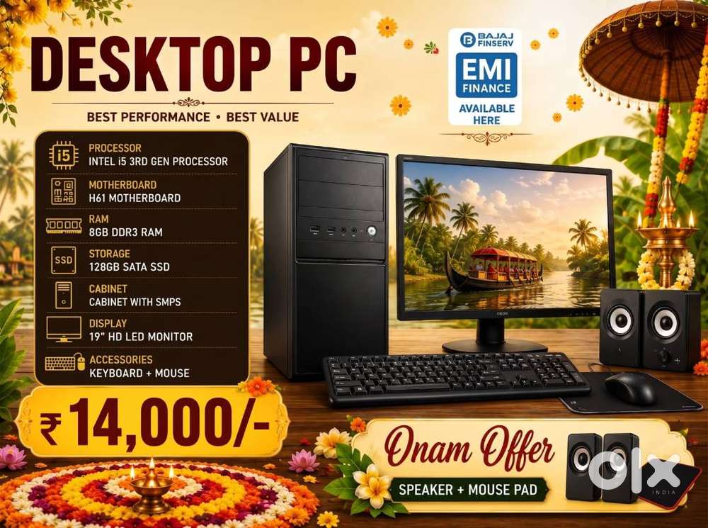 INTEL CORE I5 3RD DESKTOP COMPUTER WITH WARRANTY