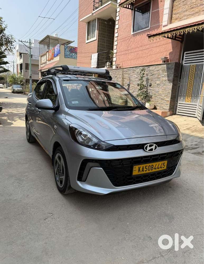 Yellow Board Hyundai Aura 2023 Cng 107000 Km Driven