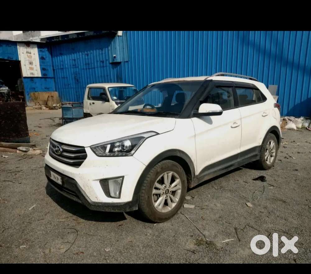 2017 White Creta Crdi Sx 1.6 Diesel Suv
