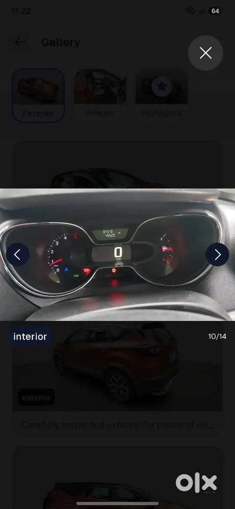Renault Captur Platine 2019 Diesel
