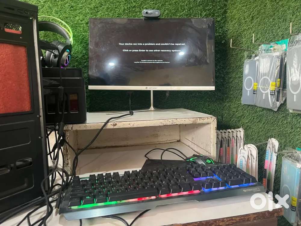 Podcast and gaming all setup
