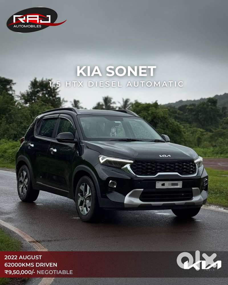 Kia Sonet 1.5 Htx Diesel At, 2022, Diesel