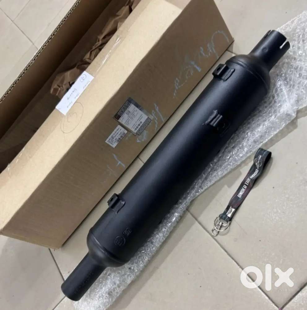 Classic 350 rebon orginal silencer black